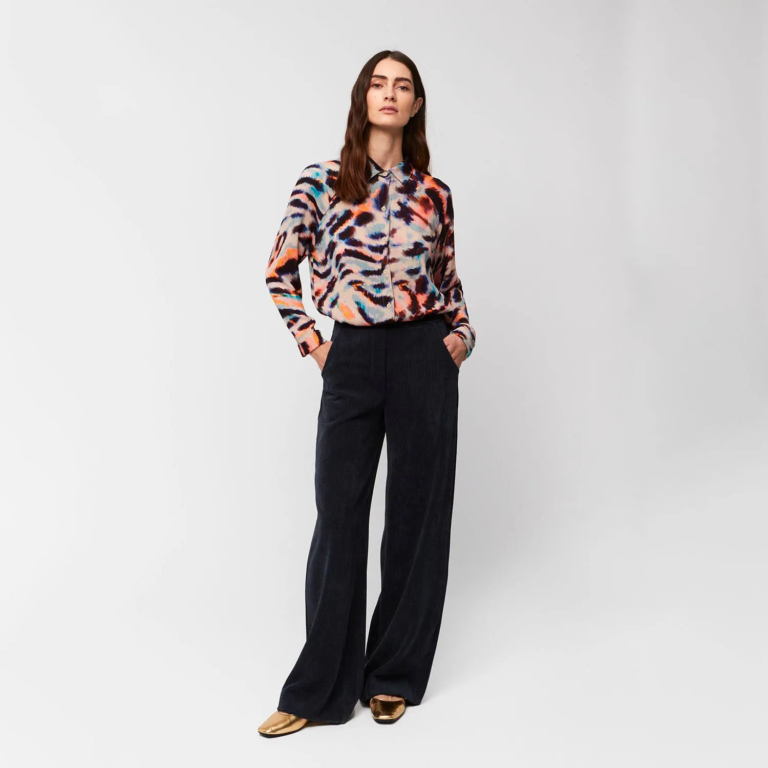 Aroa Trousers - Marengo