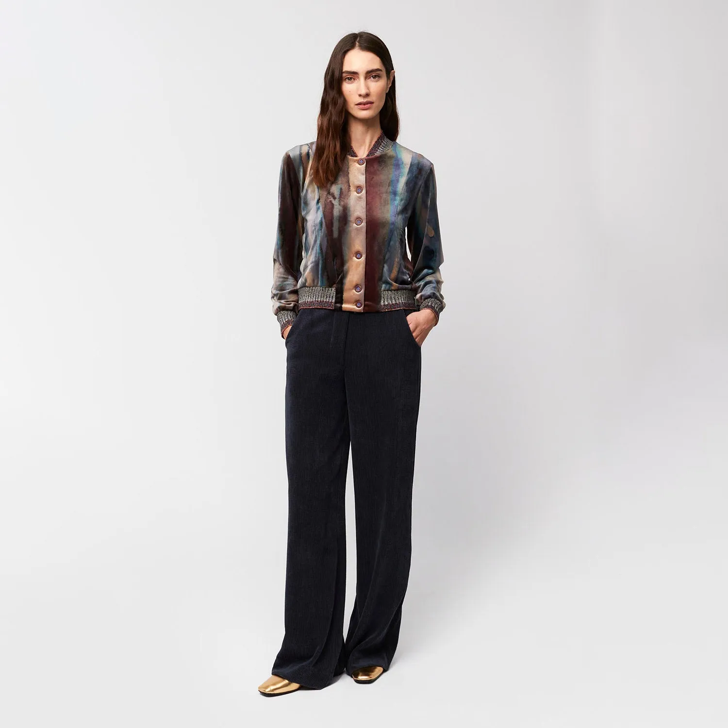 Aroa Trousers - Marengo