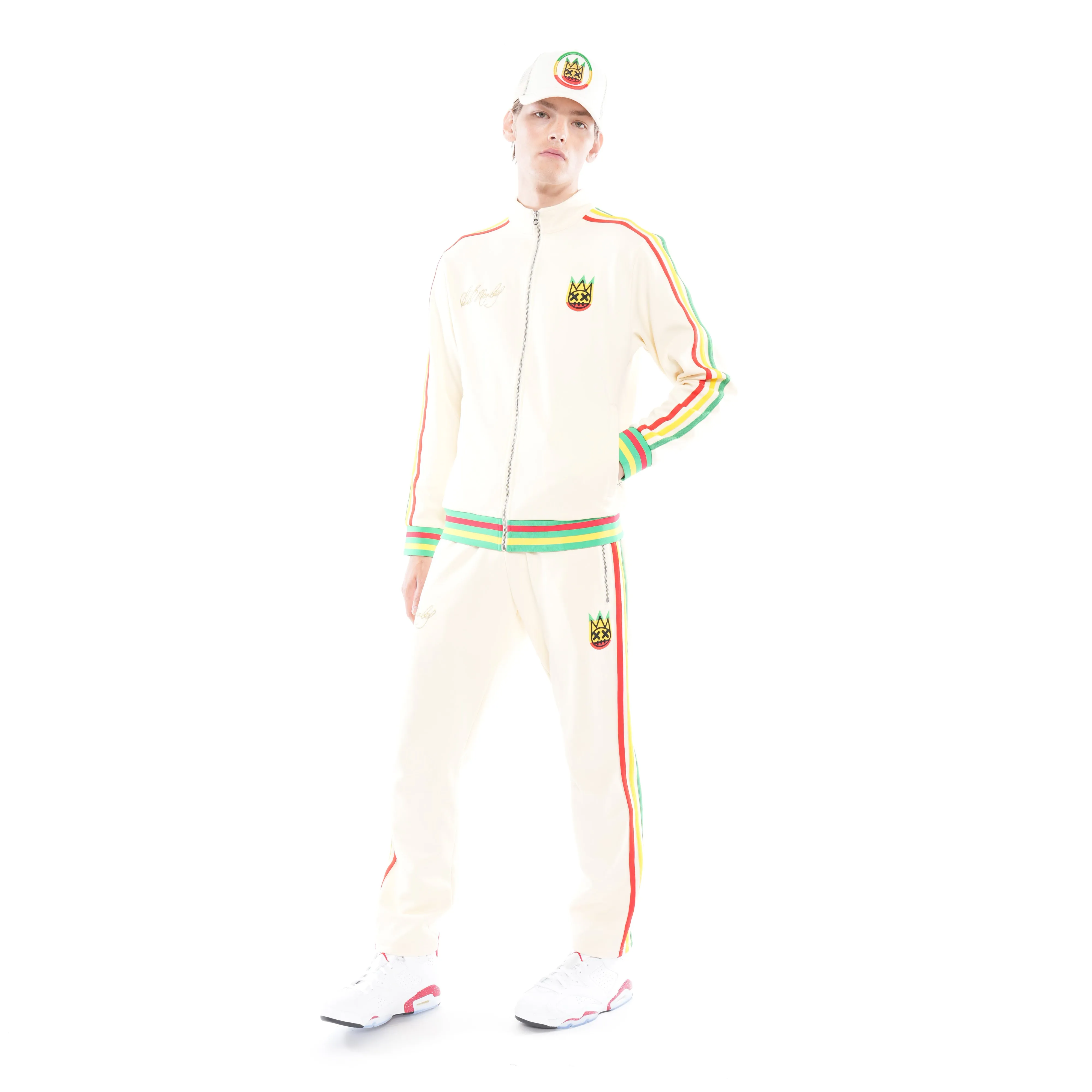 BOB MARLEY TRACK SUIT IN CREAM