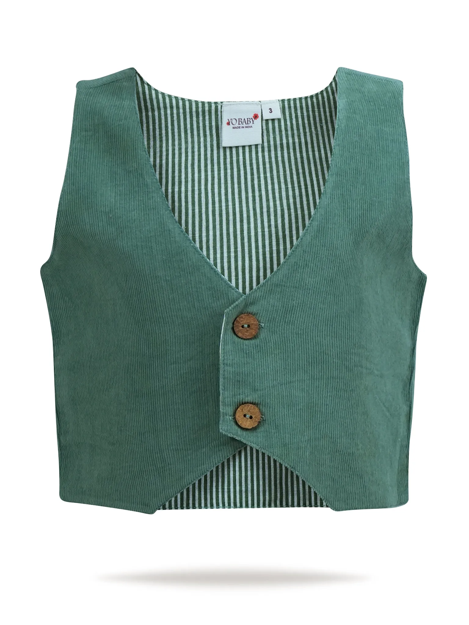 Corduroy Vest : SAGE : Toddler : Tween : Unisex