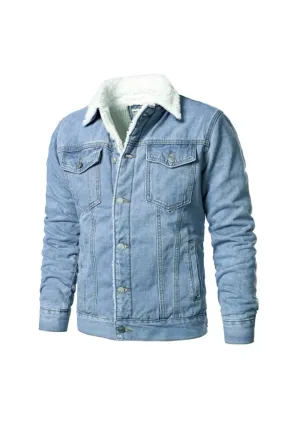 Maverick Sherpa Denim Jacket